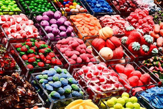 colorful array of fruits