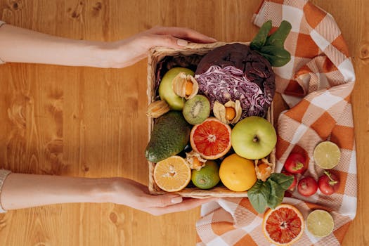 colorful assortment of fresh fruits