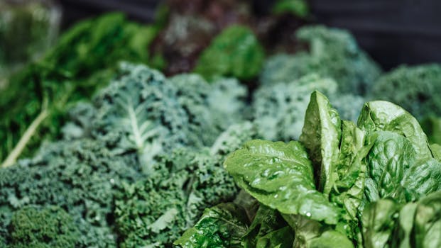 fresh green juice with spinach and kale