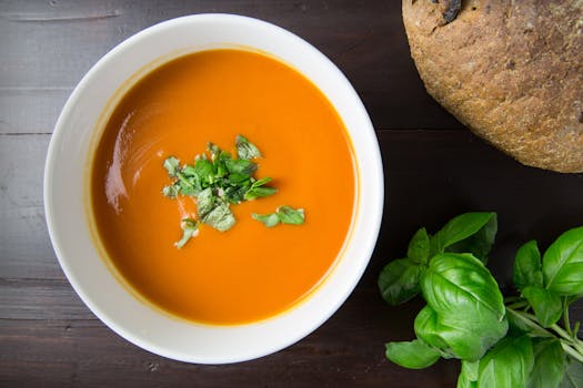 bowl of vegetable soup