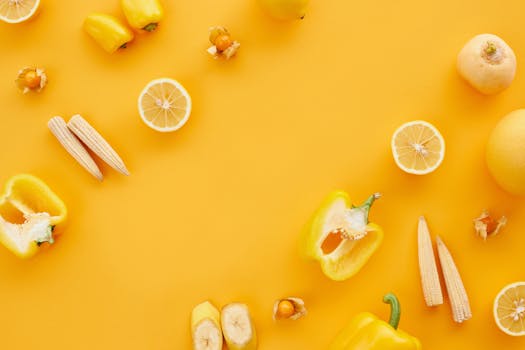 a colorful smoothie with fruits and veggies