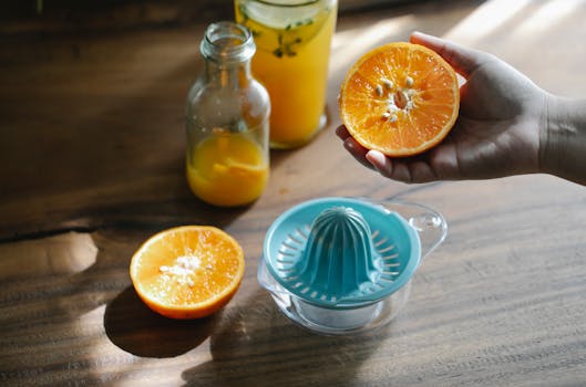 freshly squeezed orange juice